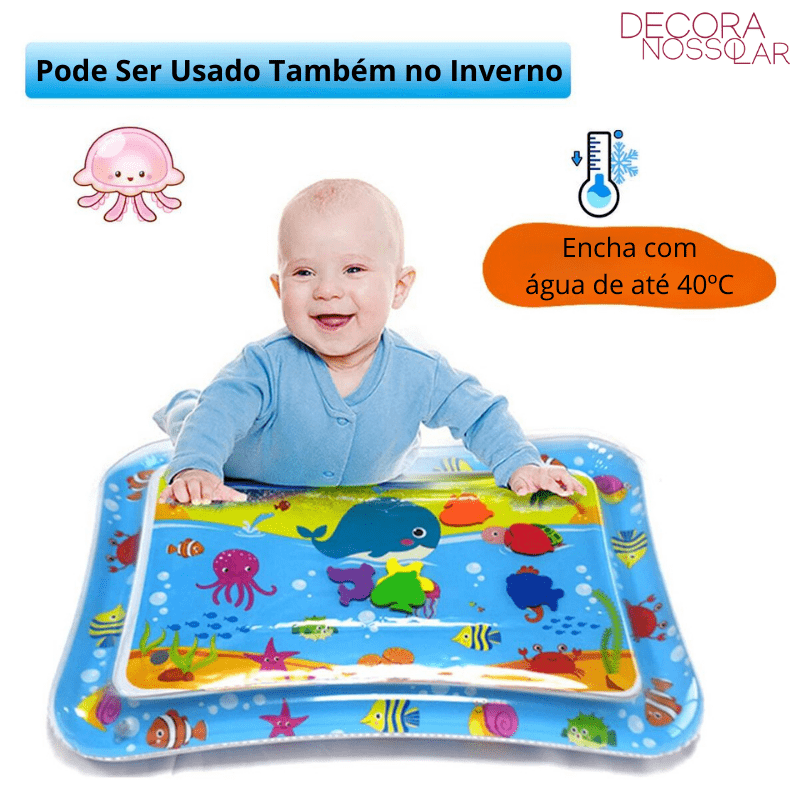 Tapete Inflável Diversão Aquática