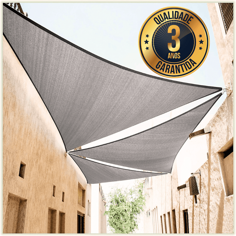 Toldo Triangular Sombreamento Estilo Light